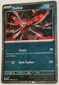 Yveltal Gamestop Promo 88/132 Pokemon TCG Card - Image 2