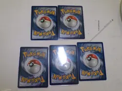 Lot of 5 Pokemon Reverse Holo/ Holo Cards - Image 2