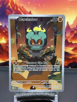Pokemon TCG Marshadow 146/132 Mega Evolutions Pokemon Card Rare Mint Condition - Image 1