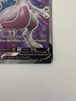 Mewtwo V SWSH229 Full Art Sword & Shield Promo Card Pokemon TCG - Image 4