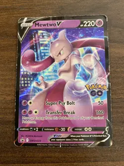 Mewtwo V SWSH223 SWSH: Sword & Shield Promo Cards Holo - Image 1