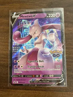 Mewtwo V SWSH223 SWSH: Sword & Shield Promo Cards Holo - Image 3