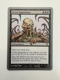 Necro-Impotence MTG Magic the Gathering Card LP Lightly Played UNH - Image 1