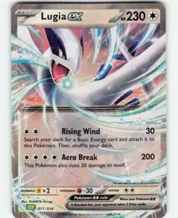 Lugia ex Classic Collection Trading Card Game Classic 017/034 LPHolo - Image 1