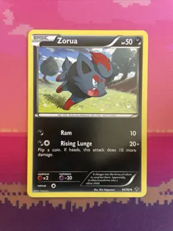 Pokemon Card Zorua Emerging Powers Uncommon 66/98 Near Mint - Image 1