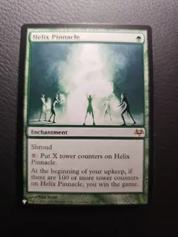 Helix Pinnacle (The List) Eventide MINT Green Rare CARD - Image 1