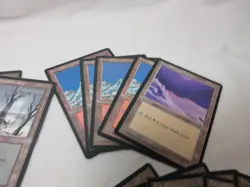 BASIC LANDS ICE AGE 80 CARD LOT MTG ISLAND FOREST MOUNTAIN PLAINS SWAMP #619 - Image 4