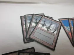 BASIC LANDS ICE AGE 80 CARD LOT MTG ISLAND FOREST MOUNTAIN PLAINS SWAMP #619 - Image 5