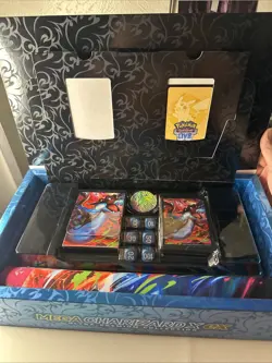 Pokemon Phantasmal Flames Mega Charizard UPC (BOX/ACCESSORIES ONLY) (no cards) - Image 1