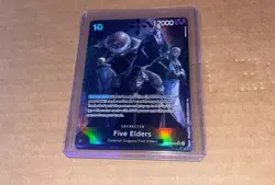 OP13-082 Five Elders Alt Art SR One Piece TCG English Card, NM/Better! - Image 1