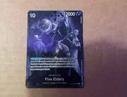 OP13-082 Five Elders Alt Art SR One Piece TCG English Card, NM/Better! - Image 3