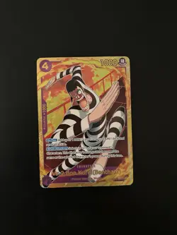 Mr.2 Bon Kurei (Bentham) Bon Clay EB01-061 SEC One Piece Card TCG - Image 1