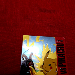 1998 Japanese Pokemon Meiji movie promo Get card VS rare Pikachu Typhlosion - Image 4