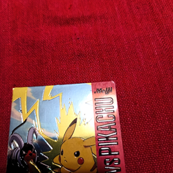 1998 Japanese Pokemon Meiji movie promo Get card VS rare Pikachu Typhlosion - Image 5