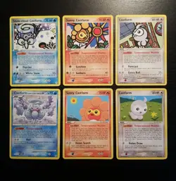 Castform Lot Of (6) Cards Non Holo Rare 2004-2008 Pokemon TCG (EX + D&P) - Image 1