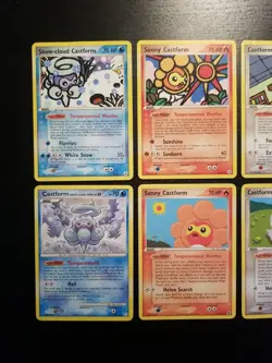 Castform Lot Of (6) Cards Non Holo Rare 2004-2008 Pokemon TCG (EX + D&P) - Image 2
