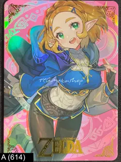 🔥 A 614 Princess Zelda Goddess Story Anime Waifu Card ACG 🔥 - Image 1