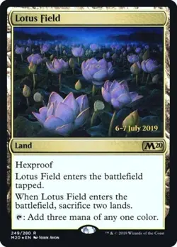 Lotus Field -Foil Light Play MTG Promos: Prerelease Cards - Image 1