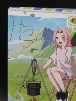 Sakura Haruno NRV01-PU-002L4 English Naruto Kayou Card Heavens Scroll NM - Image 5