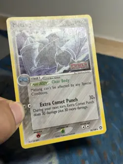 Metang 35/108 Pokemon Ex Power Keepers Reverse Holo Stamped Pokemon Card - Image 4