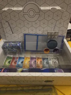 Pokemon TCG Terapagos ex UPC Box Playmat + More+ Energy Cards Not Played - Image 2
