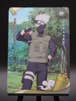 Kakashi Hatake NRV01-SR-005L2 English Naruto Kayou Card Heavens Scroll NM - Image 1