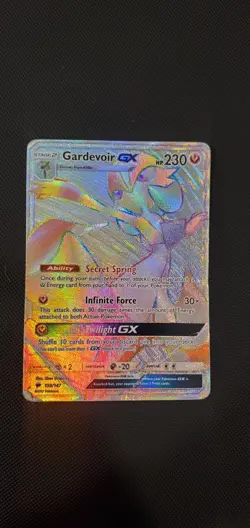 Gardevoir GX - 159/147 - Pokemon Burning Shadows Sun & Moon Secret Rare Card - Image 1