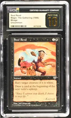 SOUL REND Mirage CGC 10 Pristine MTG [Nostalgium] - Image 1