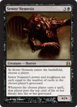 Sewer Nemesis - Commander #98/318 MTG Magic The Gathering - Image 1