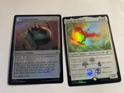 MTG NM 1x Promo Aang, Air Nomad -001- Foil & Aang’s Journey Foil Magic Avatar - Image 1