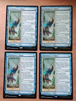 4x Stormchaser's Talent **NEAR MINT** **UNPLAYED** MTG - Image 1