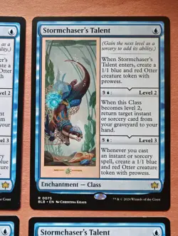 4x Stormchaser's Talent **NEAR MINT** **UNPLAYED** MTG - Image 3
