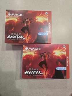 2 Box Lot Bundle Avatar: The Last Airbender TLA MTG Magic The Gathering 🔥 Foils - Image 1