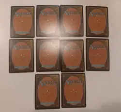 Chocobo Track Foil Full Art BASIC LAND NM Final Fantasy MTG Magic Lot of 10 - Image 2
