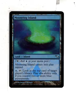 MTG SkeenAB Moonring Island FOIL from Shadowmoor. NM. - Image 1