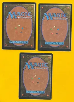 MTG ERG RAIDERS (x3) Arabian Nights (OldManMTG 011-659) - Image 2