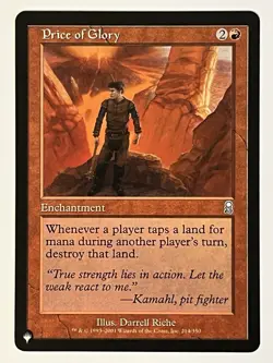 Price of Glory The List Reprints Non-Foil MTG NM - Image 1