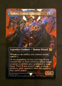 Magic The Gathering Golbez, Crystal Collector Surge Foil Extended Art R 0540 FF - Image 1