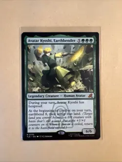 MTG Avatar Kyoshi, Earthbender TLE 0130 M NM Regular - Image 2