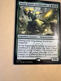 MTG Avatar Kyoshi, Earthbender TLE 0130 M NM Regular - Image 3