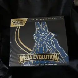 Pokemon TCG: Mega Evolution Elite Trainer Box / ETB - Lucario! New, Sealed! - Image 1