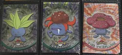 Pokemon Topps *CHROME* 1999 Oddish Gloom Vileplume NM - Image 1