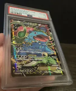 2016 Venusaur EX Full Art Black Star Promo #XY123 Red & Blue Pokemon TCG - PSA 5 - Image 5