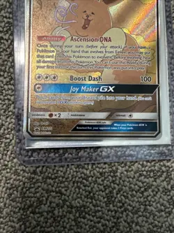 Pokemon TCG Eevee GX SM233 Full Art Black Star Promo Sun & Moon - Image 3
