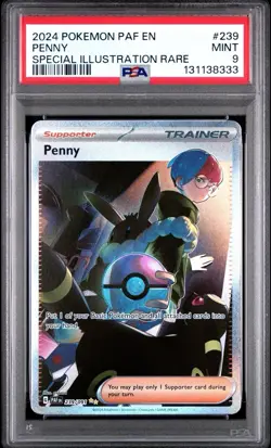 2024 POKEMON PAF EN-PALDEAN FATES | SIR PENNY 239 PSA 9 - Image 1