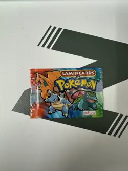 LAMINCARDS EDIBAS Pokemon Sealed Pack Booster Lamincard 2006 - Image 1