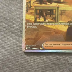 Pokemon TCG - Penny - Scarlet & Violet Base Set 252/198 Full Art Trainer Holo NM - Image 5