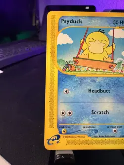 Psyduck Aquapolis Non Holo 104/147 Pokemon E Reader Vintage 2002 WOTC NM - Image 2