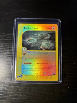 Pokemon TCG Buried Fossil Skyridge 47/144 Regular (NM/LP) - Image 1