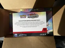 Pokemon Prismatic Evolution Booster Bundle Sealed Display Case - Image 5